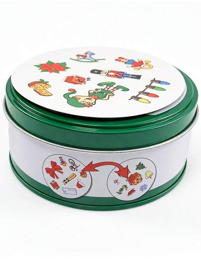Fast-Paced Matching Card Game; Christmas Party Puzzle Board Game; Whether For Family Gatherings Or Events Among Friends; Quickly Ignites The Atmosphere.