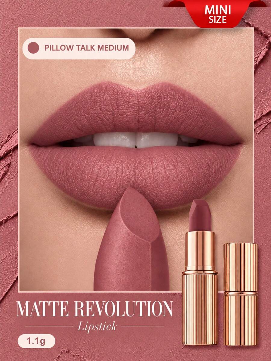 Charlotte Tilbury MATTE REVOLUTION-WALK OF NO SHAME-1.1g - #PILLOW TALK MEDIUM - View 1