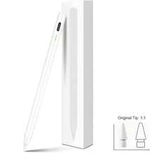iPad 觸控筆 快充版，支援掌心拒斥、傾斜感應，相容 iPhone Duo、2018-2027 Air 3/4/5/6/7、Mini 5/6/7、6/7/8/9/10/11、Pro 11"、Pro 12.9" M3 M4 - iOS12.2以上版本(iPad 2018-2023) - 查看 1