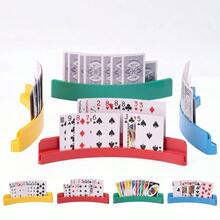 2-Layer Hands-Free Card Holder Rack Clip Card Holder, Card Stand, Interactive Game, Party Game, Holiday Game, Creative Small Gift - Multi-color - View 1