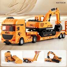 Kids Construction Vehicles - Army Green - View 2