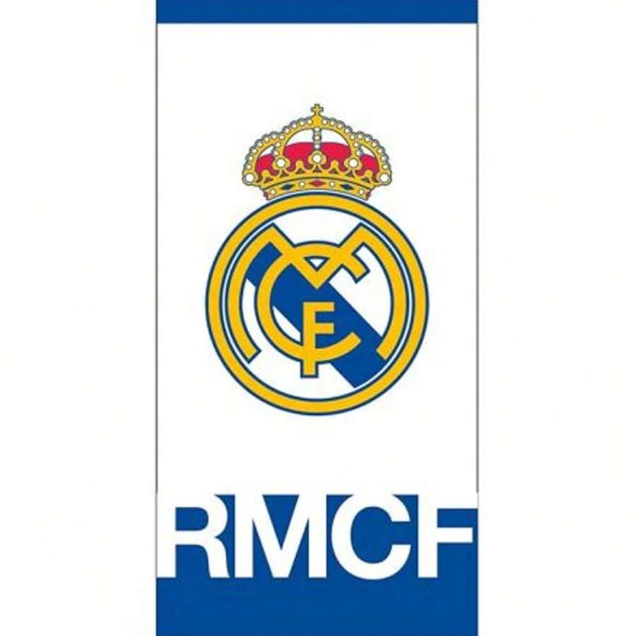 Real Madrid CF Beach Towel - White - View 1