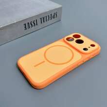 Luxury Vivid Colors Magnetic Case Compatible With Iphone 18 Pro Max 18 Pro, With Magnetic Wireless Charging And Screen Protector Phone Case Compatible With Iphone 16 Pro Max 17 Pro Max 16 Plus 17 12 11 15 14 13 - Starry Orange - View 9