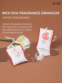 OCE Apple Sea Hanging Fragrance Sachet, Kantong Aroma Linen dengan Label Apel, Aroma Apel Manis Segar untuk Dekorasi Rumah, Pengharum Ruangan, Hadiah - 1PC - View 7