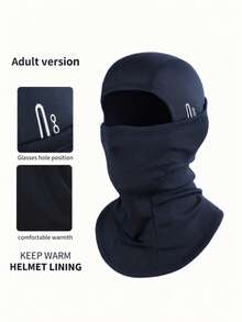 Face Ski Mask With Movable Design For Men Women-Fleece Winter Face Covering For Cold Weather Skiing Outdoor Work - Multiple Styles - View 1