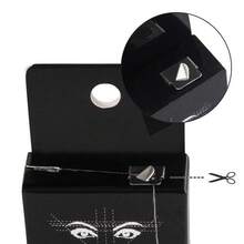 1pc Black/White/Pink Microblading Mapping String For Eyebrow & Eyeliner Make-Up, Semi-Permanent Eyebrow Positioning Measuring Tool,Makeup,Cheap,Room Decor,Vanity,Travel,Bedroom,Makeup Accessories,Cheap,Stocking Stuffers,Makeup,Makeup Tools - Multicolor - View 3
