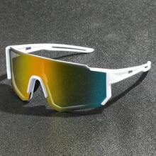 1pc Unisex One-Piece Fashion Outdoor Fashion Glasses, Suitable For Daily Wear, Driving, Cycling, Hiking, Beach Surfing - Multicolor - View 11