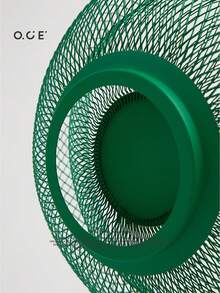 OCE Woven Iron Wire Mesh Fruit Bowl, Hollow Metal Fruit Basket Decorative Storage Tray For Kitchen Countertop, Table Centerpiece Decor For Fruits Snacks, 25cm, Green/Blue/Yellow Available - Green - View 4