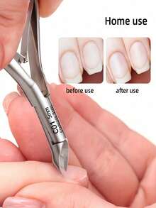 1pc Precision Nail Tip Scissors, Sharp Stainless Steel Blade For Removing Calluses, Ergonomic Handle Durable Portable Nail Clipper, Odorless Skin Care Tool, Precise Trimming, Essential Nail And Foot Care Tool For Home And Nail Salon - Multicolor - View 2