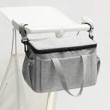 Waterproof Baby Stroller Storage Bag Diaper Bag For Mom, Can Be Worn Or Hung - Black - View 11