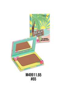 MISSLYN 1入 Beach Please! 柔焦修容古銅粉，中性暖色調霧面古銅色，可疊加顯色，含維生素E，臉部古銅修容盤，適合日常/派對/海灘，打造金古銅/陽光親吻/雕塑臉廓，古銅粉，萬聖節妝容 - 65 HI FROM HAWAII - 查看 9
