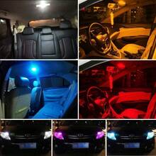 2Pcs T10 3570 CSP LED Bulbs 15000LM 6000K White, App-Control RGB & Cool White, Canbus Error Free For Cayenne, 12V/24V Car Headlight - A - View 8
