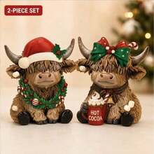 2pcs/Set Outdoor Garden Animal Decorative Figurines, 2D Flat Printed Wooden Ornaments, Suitable As Gifts For Various Festivals - Upgraded Version - View 4