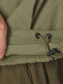 Timberland Jaket Softshell Fleece Hangat 3-in-1 untuk Pria, Cocok untuk Aktivitas Luar Ruangan, Mendaki, dan Panjat Tebing / Lapisan Dalam Fleece - Hijau Tentara - View 9