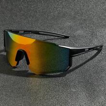 1pc Unisex One-Piece Fashion Outdoor Fashion Glasses, Suitable For Daily Wear, Driving, Cycling, Hiking, Beach Surfing - Multicolor - View 14