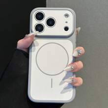 Luxury Vivid Colors Magnetic Case Compatible With Iphone 18 Pro Max 18 Pro, With Magnetic Wireless Charging And Screen Protector Phone Case Compatible With Iphone 16 Pro Max 17 Pro Max 16 Plus 17 12 11 15 14 13 - Titanium Gray - View 7