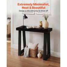 Sofa & Console Tables - Black - View 2