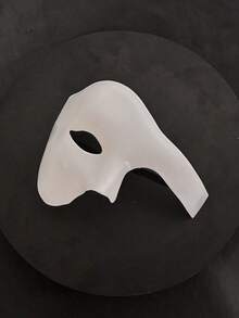 Multi-Color Half Mask | Vintage Antique Tone Halloween Party Prop Men's Cosplay Performance Mask - Multicolor - View 12