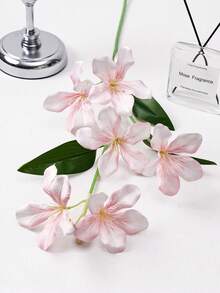 1 Stem Artificial Silk Orchid, Pink Orchid, Fake Flower, 29.5 Inches, For Home, Office, Wedding Table Centerpieces, Party, Yard, Garden, Summer Decor - Pink - View 6