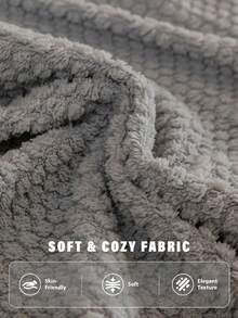 1pc Luxury Chenille Sofa Cushion Cover, Bubble Texture Neutral Color Sofa Cover, Soft And Comfortable Home Decor, Suitable For Living Room, Non-Slip Bottom, Pet-Friendly, Machine Washable, Fits 1/2/3/4 Seater Sofa - Light Grey - View 2