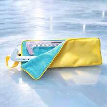 Figure Skating Blade Cover Storage Bag 38cm, Portable Absorbent Fleece Protective Bag For Hard Blade Covers (Storage Bag Only, Hard Blade Cover Not Included) - Multicolor - View 13