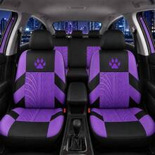 Car Seat Covers Full Coverage All Season Universal, Personalized Printed Seat Cushions, 5-Seater, Wear-Resistant, Multi-Color Options, Sedan SUV Universal, Seat Protector - 9-piece Press Set - View 20