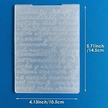 Christmas Embossing Plates, Snowflake, Christmas Tree, Decorative Ball, Thanksgiving Text, Floral Pattern Embossing Templates, For Greeting Card Making, Scrapbooking, DIY Paper Craft - Christmas-1 - View 13