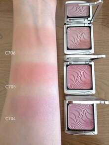 chéeryep Liberty Single Powder Blush C704, Refillable Magnetic System, Soft Matte & Shimmer Finishes, Smooth Blendable, Long-Lasting Not Fade, Lightweight, For Daily Use, GIFT - C704 - View 3