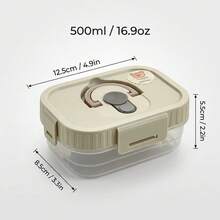 Multi-Functional Transparent Plastic Compartment Food Storage Box, Refrigerator Multi Grids Sealed Fresh-Keeping Box With Cover, Large Capacity Reusable Vegetables FruitsIngredient Container, Microwave Heatable, Kitchen Food Storage And Organization - Multicolor - View 28