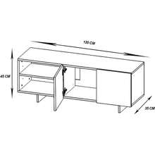 Television Stands & Entertainment Centers - Camel - View 3