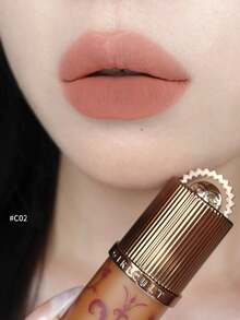 GIRLCULT Kem đa năng Loulan Series C02 Aprico dùng cho môi, má và mắt, nhung lì, mịn mượt dễ tán, lâu trôi và nhẹ mặt, phù hợp dùng hàng ngày, làm quà tặng - C02 Aprico - Xem 10