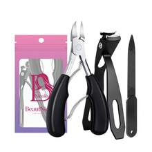 2/3/4pcs Nail Clipper Set, Angled Toenail Clipper, Ingrown Nail Clipper, Thick Nail Clipper With Debris Slot, Foot Care Tools, Toenail Scissors - Multicolor - View 7
