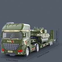 Kids Construction Vehicles - Army Green - View 5