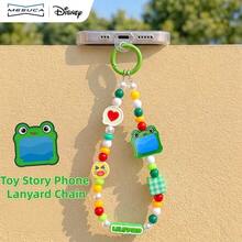 Mesuca Officially Licensed Disney Toy Story Beaded Phone Lanyard, 4 Styles Available, Cute Cartoon Character Wrist Strap, Colorful Bead Chain Bag Charm Pendant, Decor Accessory For Phone Case Backpack Handbag - View 12