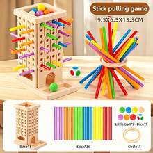 Toys & Games, Educational & Science Toys, Early Development & Activity Toys, Sorting, Stacking & Building Toys, Jenga Game - Multicolor - View 12