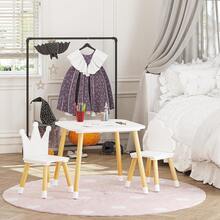 Kids Tables & Chairs - White - View 3