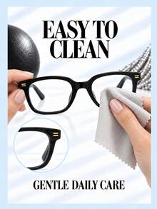 Glasses (With Storage Bag), Lightweight And Comfortable, No Pressure On The Nose Bridge For Long-Term Wear, Suitable For All Face Shapes, Skin Tones And Outfits, Unisex, Great Gift Choice For Holidays - Glasses - View 12