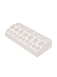 Multi-Slot Slanted Design Perfume Sample Rack, Perfume Sample Bottle Storage, Desktop Mini Bottle Display Storage Rack, Portable Travel Perfume Spray Bottle Storage, Suitable For Vanity Tabletop, Birthday Gift, Housewarming Gift, Halloween Gift - Multicolor - View 10