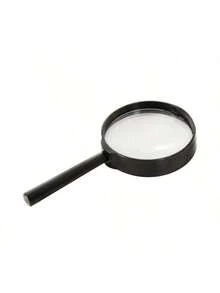 1/2/6pcs Portable Small Magnifying Glass Handheld HD Elderly Reading 6x Amplifier Small Scientific …Observatio - Multiple Styles - View 6