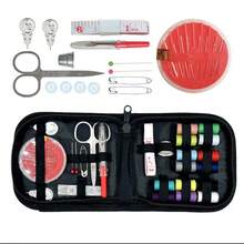 Kit de costura, kit de aguja e hilo con suministros y accesorios de costura para adultos, principiantes, hogar, viajes, emergencias que incluye tijeras, cinta métrica, enhebrador de agujas y talla grande - traje - Ver 7