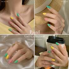 3pcs 15ml Gel Nail Polish Set, Matching Color Bottles, Glossy 3 Color Gel For Women, DIY Nail Art & Home Manicure, Spring Summer Fall Winter Nails, All-Season Nail Color Collection For Daily Use, At-Home Manicure And Nail Styling - Multicolor - View 10