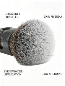 10 In 1 Magnetic Detachable Makeup Brush Set, Portable Travel Cosmetic Brushes, Soft Synthetic Bristles For Powder Blush Eyeshadow Contour Concealer, Multi-Functional Makeup Tools For Beginners/Halloween/Christmas/Random Style - Multicolor - View 8