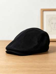 1PC Unisex Newsboy Cap, Medieval Retro Elegant Gentleman Hat, Flat Cap, Suitable For Travel, Vacation, Daily Life And Other Occasions - Baseball Cap - View 6