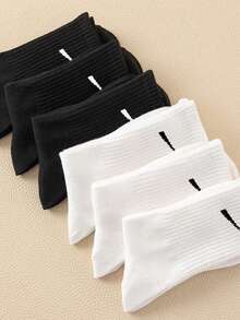 10 Pairs Unisex Comfortable Breathable Sports Socks, Suitable For All Seasons Daily And Outdoor Wear - Multicolor - View 2