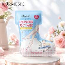 KORMESIC Goat Milk Moisturizing Foot Mask 1 Pair 35ml Wearable Sock Type Goat Milk Extract Softens Dry Rough Foot Skin Home Moisturizing Foot Care - Milky Aroma - View 1