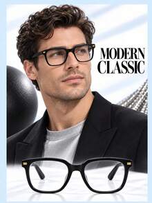 Glasses (With Storage Bag), Lightweight And Comfortable, No Pressure On The Nose Bridge For Long-Term Wear, Suitable For All Face Shapes, Skin Tones And Outfits, Unisex, Great Gift Choice For Holidays - Glasses - View 11