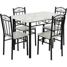 Dining Table & Chair Sets - Brown - View 3