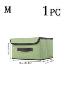1/2pcs Foldable Storage Box, Portable Large Capacity Clothes Organizer - Ideal Choice For Space-Saving And Clothing Organization, Autumn Decor, Holiday Decor, Room Decor, Home Decor, Bedroom Decor - Multicolor - View 24