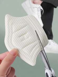 3 Pairs/Set, Heel Pads Anti-Friction Adjustable Shoe Size Trimmable Heel Cushions Suitable For Casual Shoes And Sports Shoes - 3 Pairs Of Beige - View 8