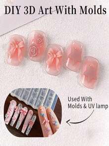 UR SUGAR 150G Canned Nail Extension Gel, Dual Effect Of Extension And Reinforcement, Prevents Lifting And Breaking, Easy To Shape, Non-Drip Formula, UV LED Light Curing - Multicolor - View 9
